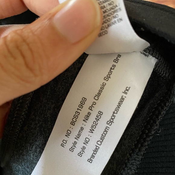 Nike Pro Sports Bra Western Carolina University - Picture 4 of 5